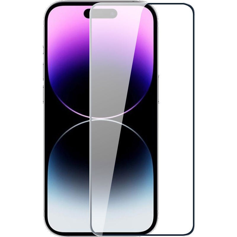Test duritate 9H folie sticlă iPhone 15, rezistență la zgârieturi demonstrată