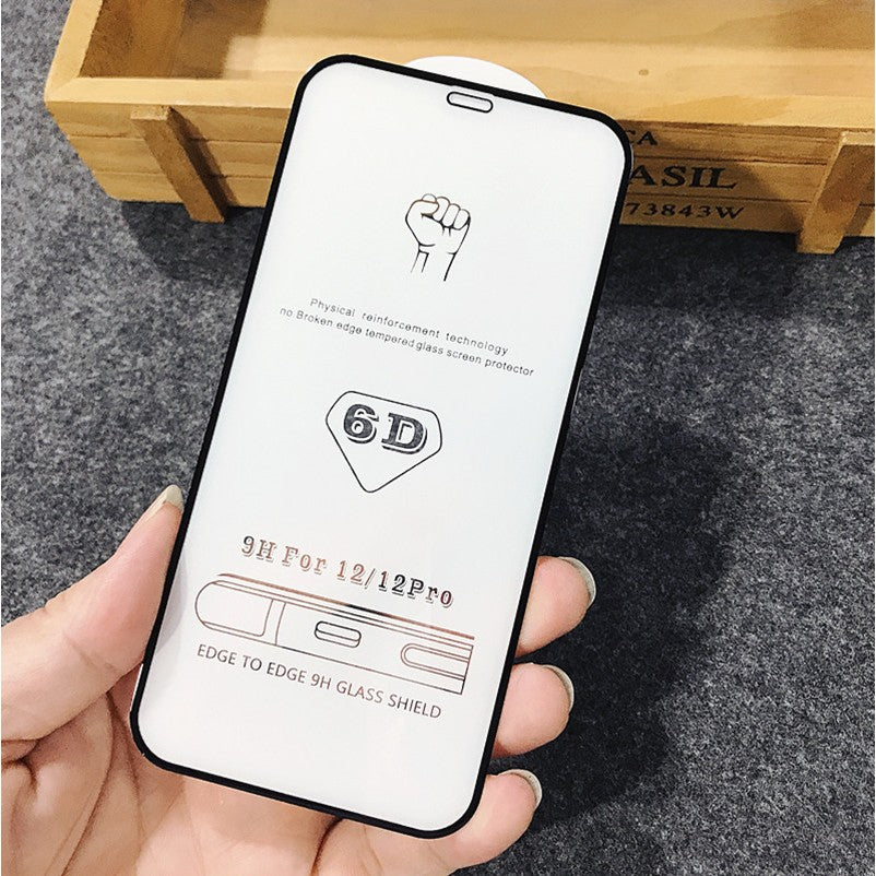 Folie protecție iPhone 15 Pro Full Cover transparentă, claritate HD ecran