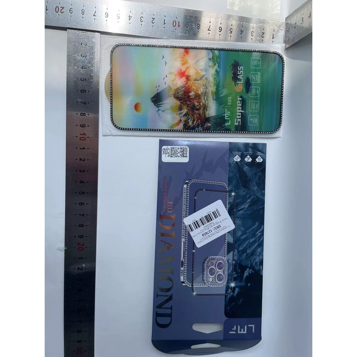 Folie de Protectie, Vivimall, pentru iPhone 15 Plus, Tempered Glass 2.5 cu Pietricele, ESD, HD, Transparent - vivimall.ro