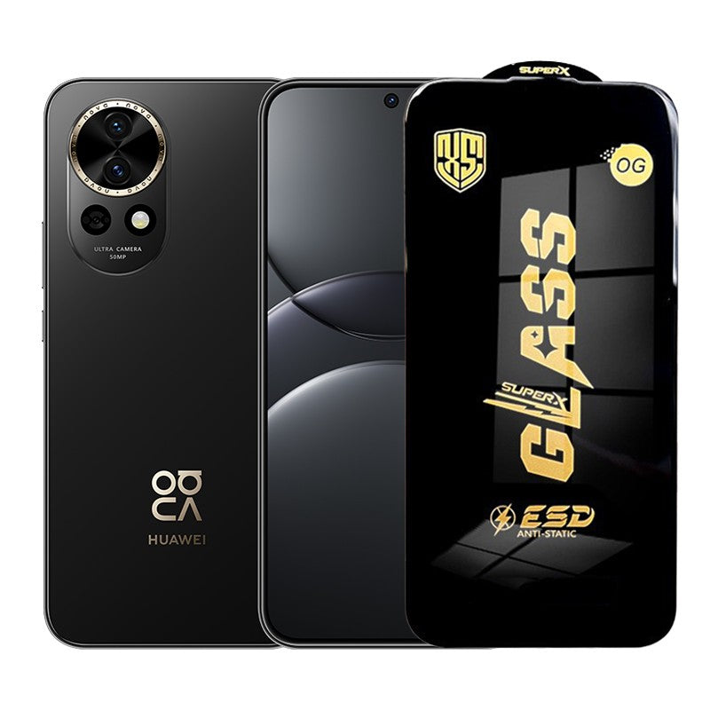 Folie de Protectie pentru Huawei Nova 13, Flippy, Sticla Securizata ESD, Margini Negre, Rezistenta la Zgirieturi, Antistatica, 0.35 mm, Transparenta - vivimall.ro