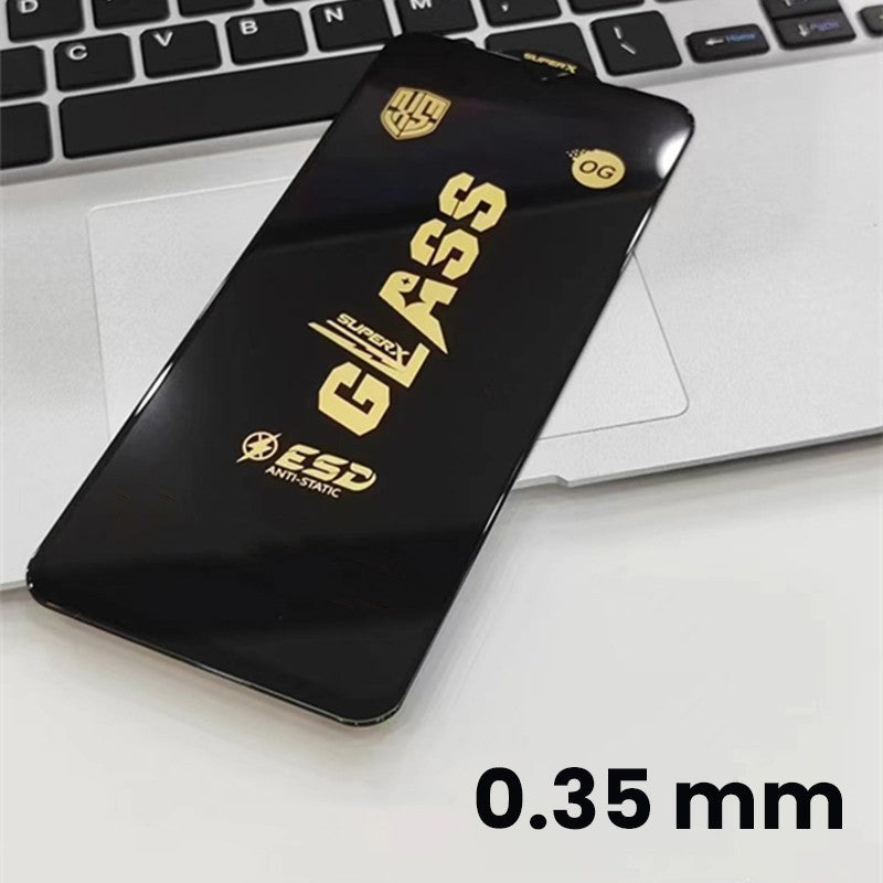 Folie de Protectie pentru Samsung Galaxy S24 Ultra, Vivimall, Sticla Securizata ESD, Margini Negre, Rezistenta la Zgirieturi, Antistatica, 0.35 mm, Transparenta - vivimall.ro