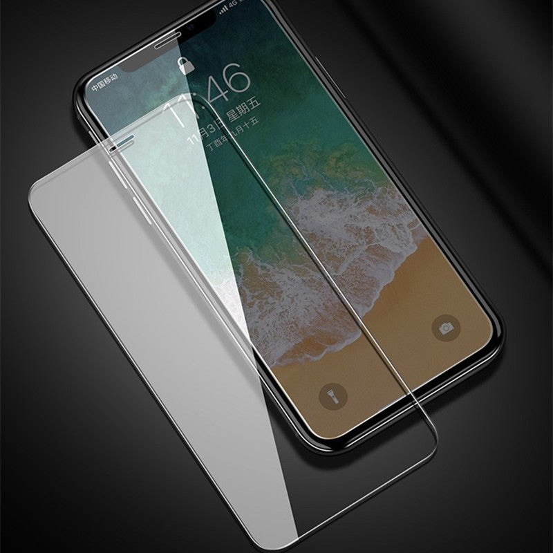 Folie de Sticla Securizata pentru Apple iPhone 15 Pro Max, Vivimall, Vizibilitate HD, Protectie Completa 9D, Transparent - vivimall.ro