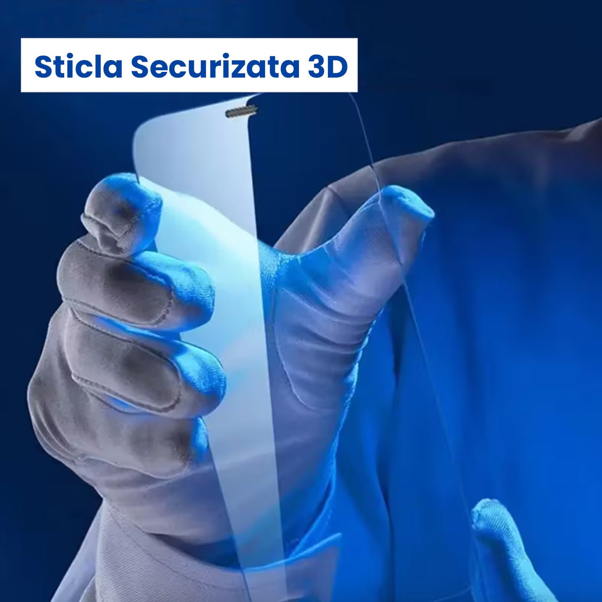 Folie Securizata pentru Realme 14, Vivimall, Sticla Securizata 3D, High Definition Ultra Clear 2.5 HD, Margini Arc, 0.3 mm, Anti Zgirieturi, Anti bule, Transparenta - vivimall.ro