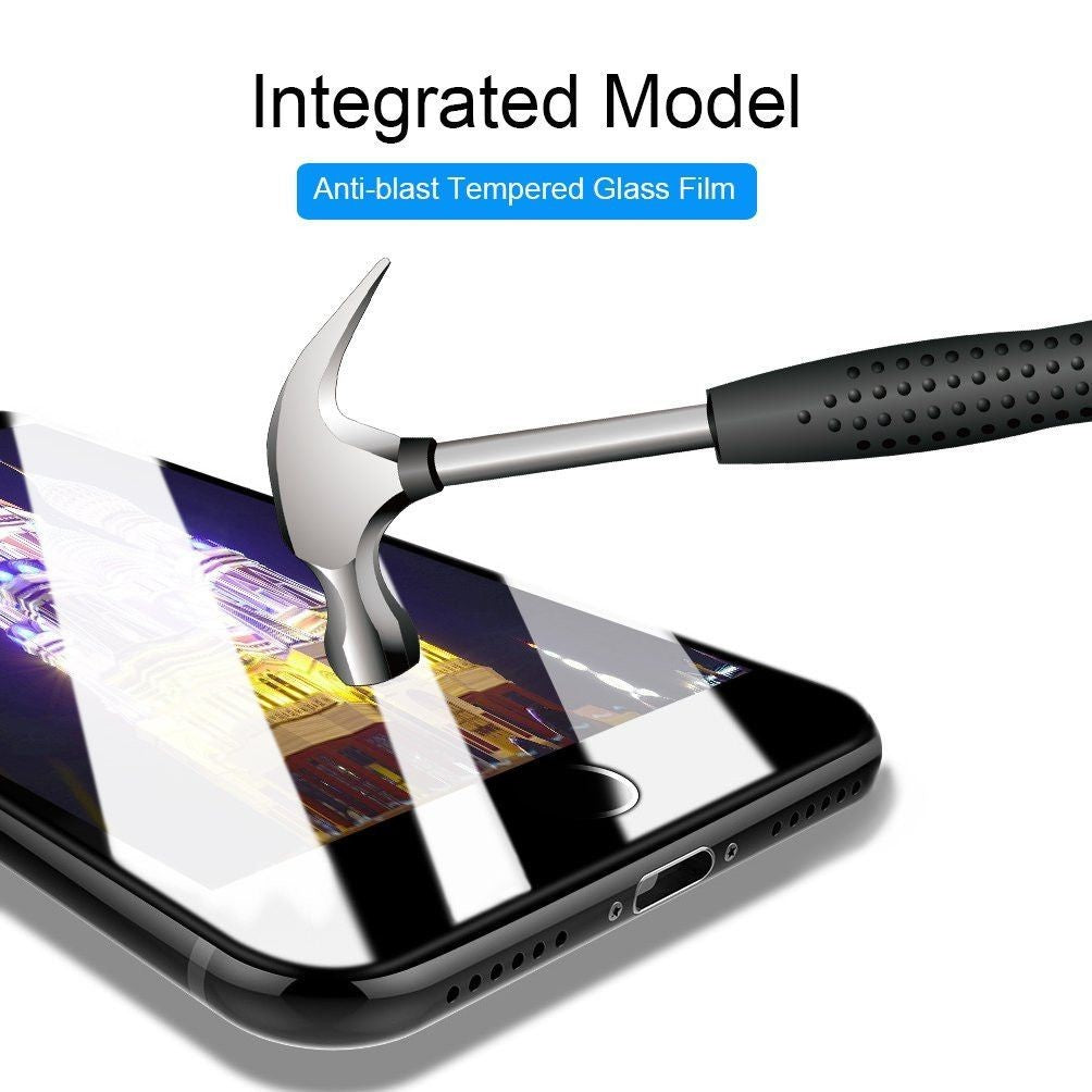 Folie Sticla Apple iPhone 8 Plus 5D Negru - vivimall.ro