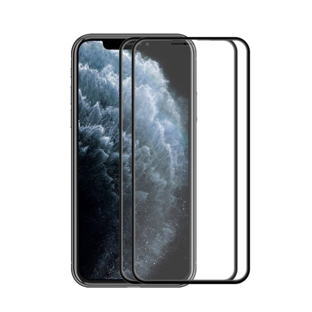 Folie Sticla Flippy® compatibila cu Apple iPhone X/XS 111D Negru - vivimall.ro