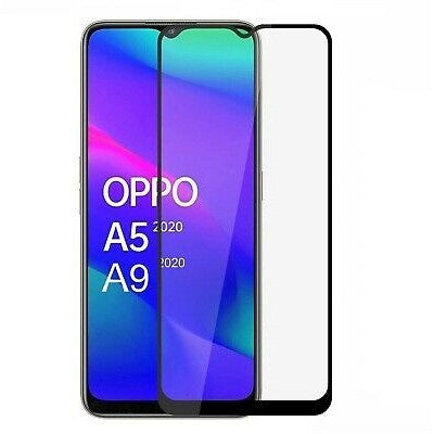 Folie Sticla Flippy® compatibila cu Oppo A5 2020 111D Negru - vivimall.ro