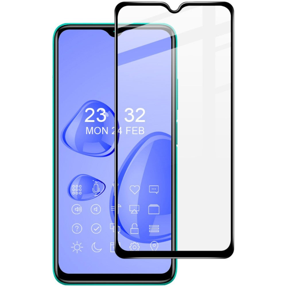 Folie Sticla Flippy® compatibila cu Xiaomi Redmi 9 111D Negru - vivimall.ro