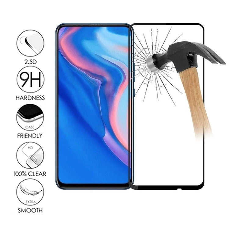 Folie Sticla Flippy® pentru Huawei P Smart Z 111D Negru - vivimall.ro