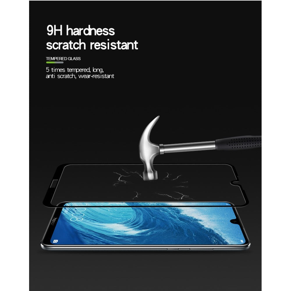 Folie Sticla Flippy® pentru Huawei Y6P 2020 111D Negru - vivimall.ro