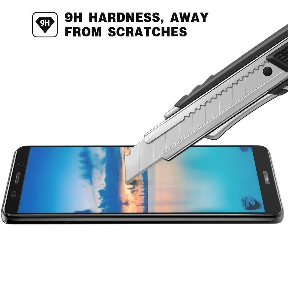 Folie Sticla Huawei Mate 10 Lite 4D/5D Negru - vivimall.ro