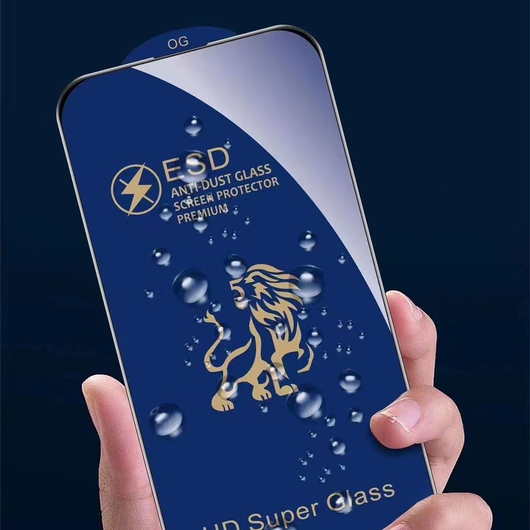 Folie Sticla securizata electrostatica Flippy pentru Samsung A14 5G, Sticla ESD, Top Glass, Anti-static, Negru - vivimall.ro