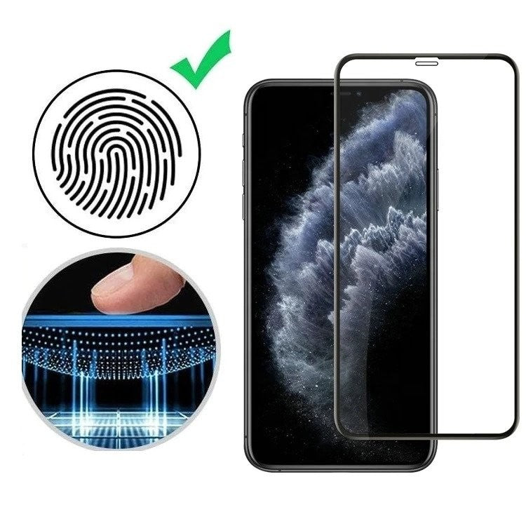 Folie Sticla securizata Flippy® compatibila cu Apple iPhone 11/XR Full Glue Negru - vivimall.ro