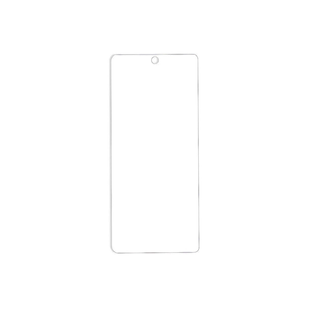 Detaliu margini rotunjite 2.5D folie Vivimall pentru Samsung Galaxy A55, aspect elegante