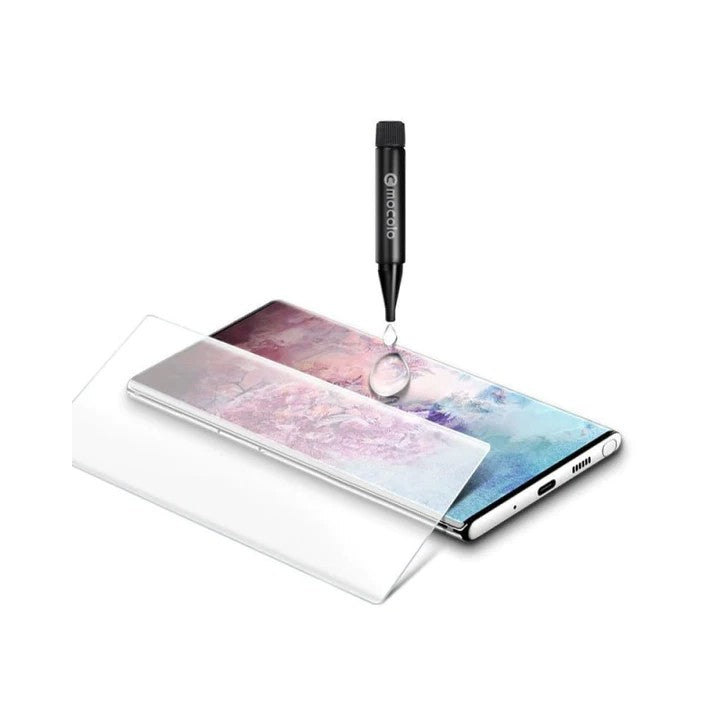 Folie Sticla Securizata pentru Samsung Galaxy S23 Ultra, Flippy, Full Glue Nano Water Transparent - vivimall.ro