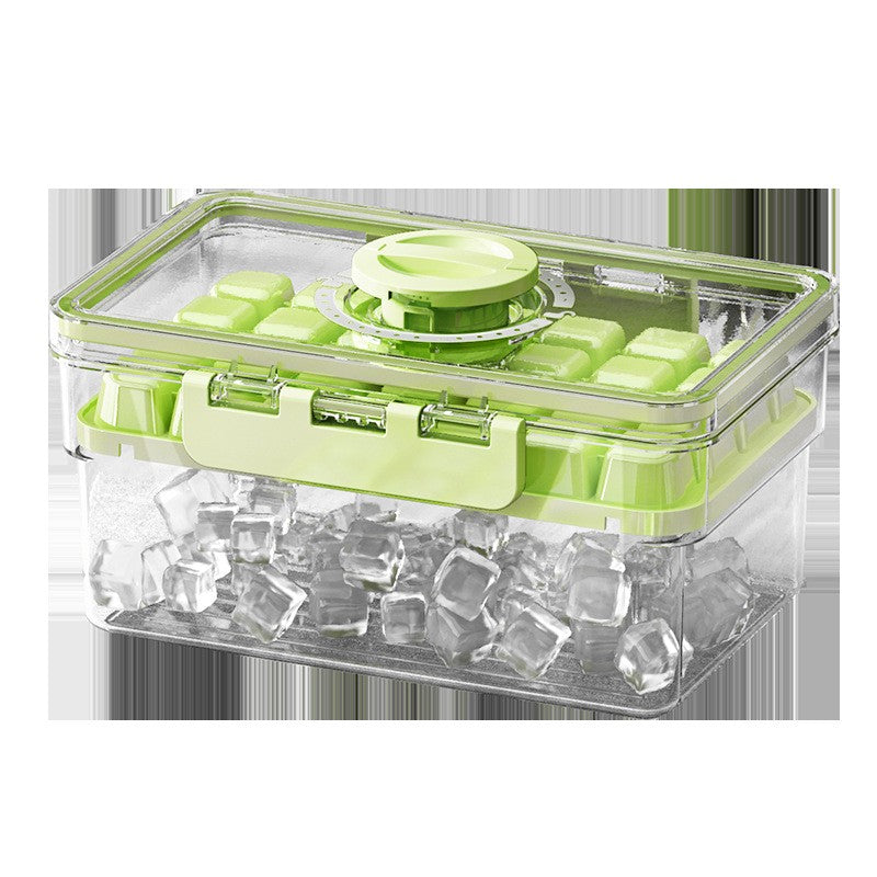 Forma de Gheata, Vivimall, Doua Straturi, Inchidere Etans, din PP+PET, 19 x 12 x 9.5 cm, Verde - vivimall.ro