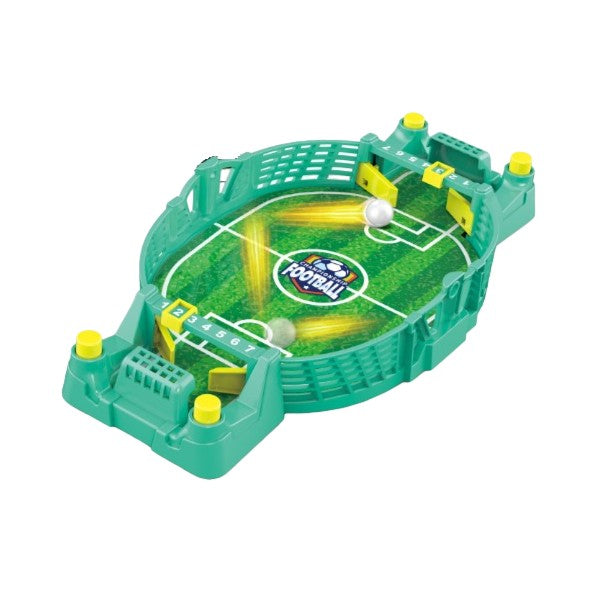 Fotbal de Masa Interactiv pentru Copii, Vivimall, cu 2 Mingi Incluse, Tabela Scor, 22.8x12x4 cm, Verde - vivimall.ro