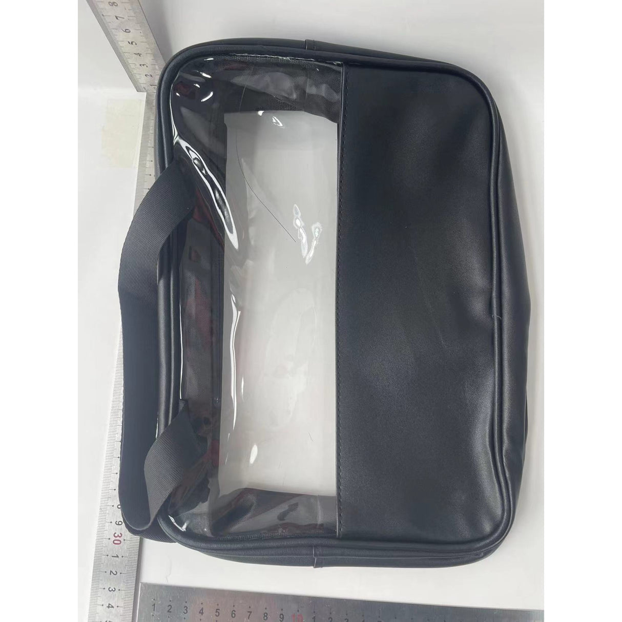 Geantă Cosmetice, Pentru Voiaj Sau Organizare, Material PVC Textil, Impermeabilă, Portabilă, 30 x 21 x 12 cm - vivimall.ro