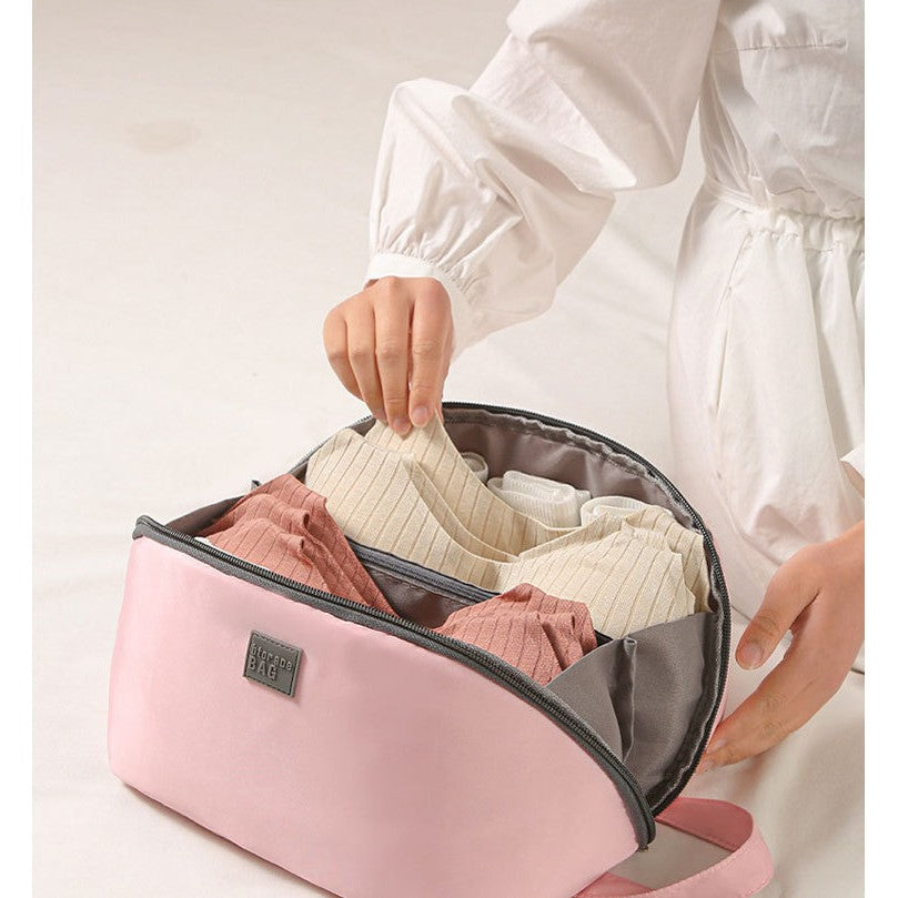 3 az 1-ben hordozható alsónemű melltartó zokni tárolótáska többfunkciós poggyász utazási üzleti szervező