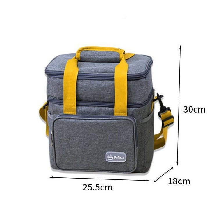 Geanta Termica Cu 2 Compartimente | CoolMate - vivimall.ro