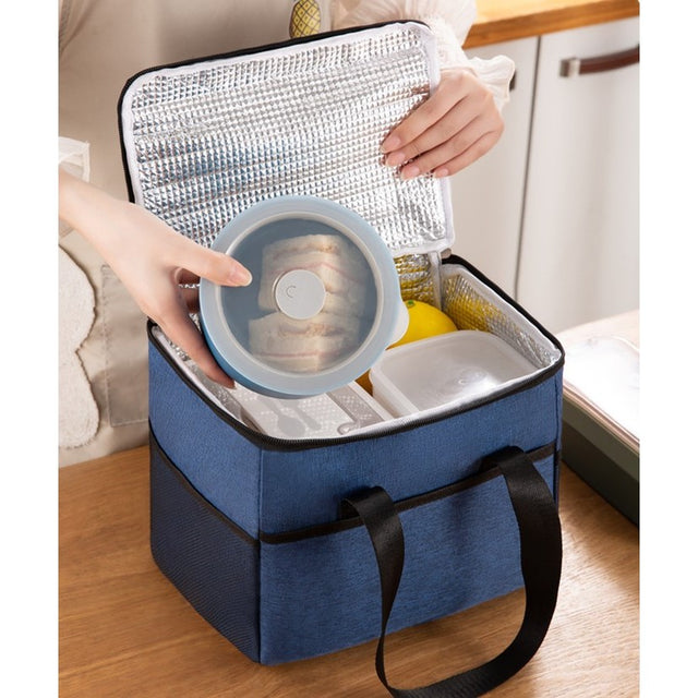 Geanta Pranz Termica Impermeabila | LunchMate - vivimall.ro