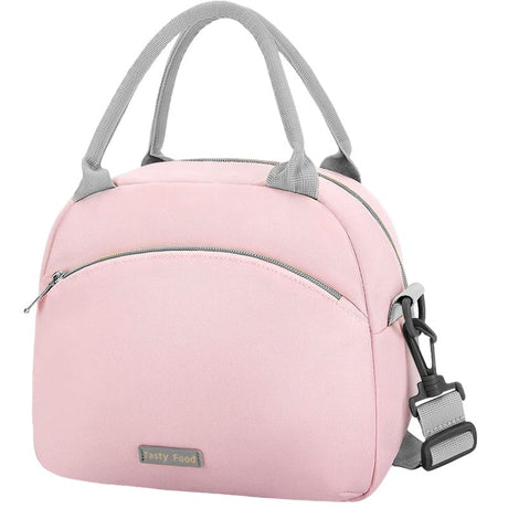 Geanta Termica Pentru Pranz Multifunctionala, Compartimentata, Impermeabila, 2 Tipuri De Manere, 26X14.3X21.2 Cm - vivimall.ro