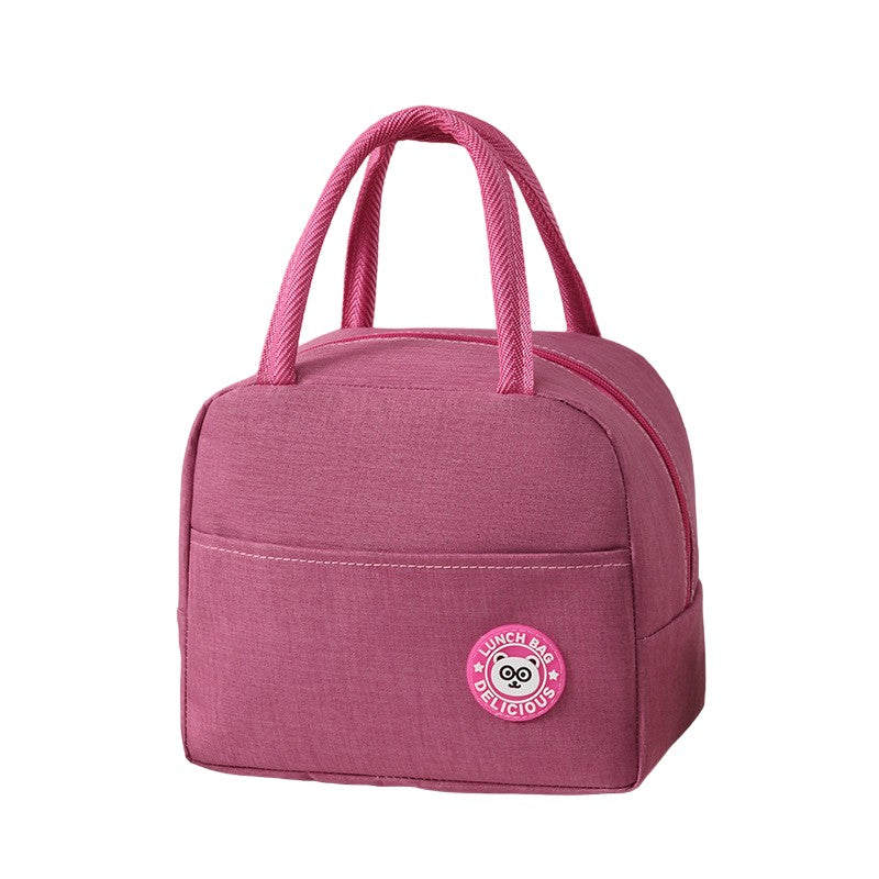 Geanta Termica Pentru Pranz, Multifunctionala, Compartimentata, Impermeabila, Cu Manere, Buzunar Exterior, 22X14X19 Cm - vivimall.ro