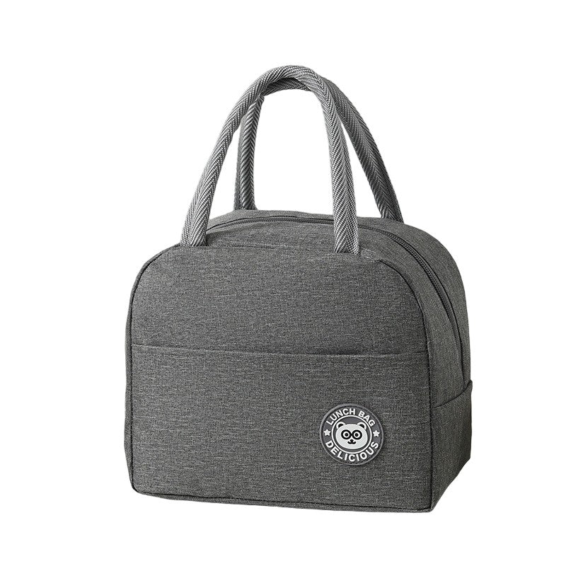 Geanta Termica Pentru Pranz, Multifunctionala, Compartimentata, Impermeabila, Cu Manere, Buzunar Exterior, 22X14X19 Cm - vivimall.ro