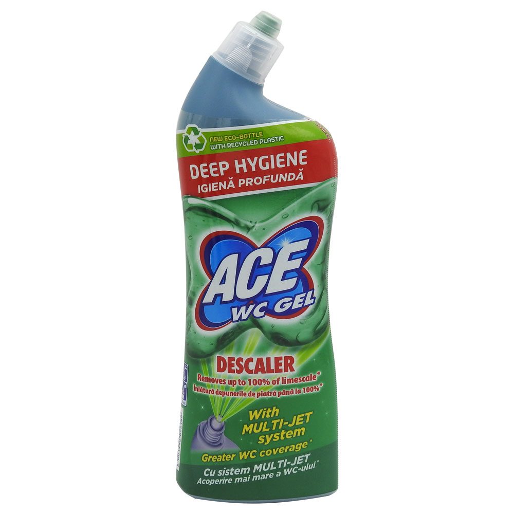 Gél, vízkőoldó WC tisztító, 700 ml vízkőlerakódásokhoz