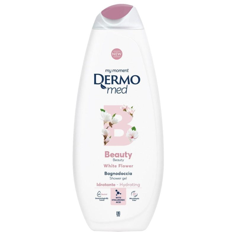 Dermomed Tusfürdő, 650 ml, Fehér virág