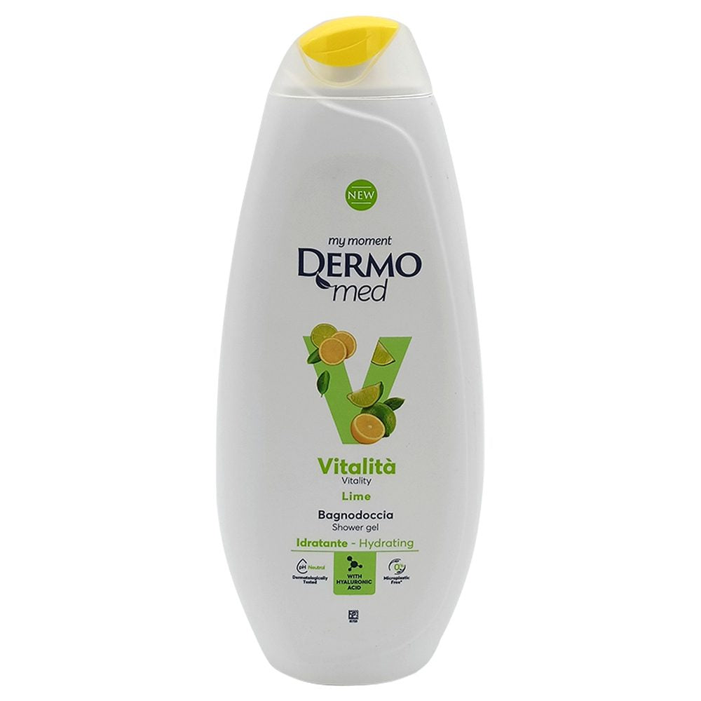 Dermomed Tusfürdő, 650 ml Lime Vitality