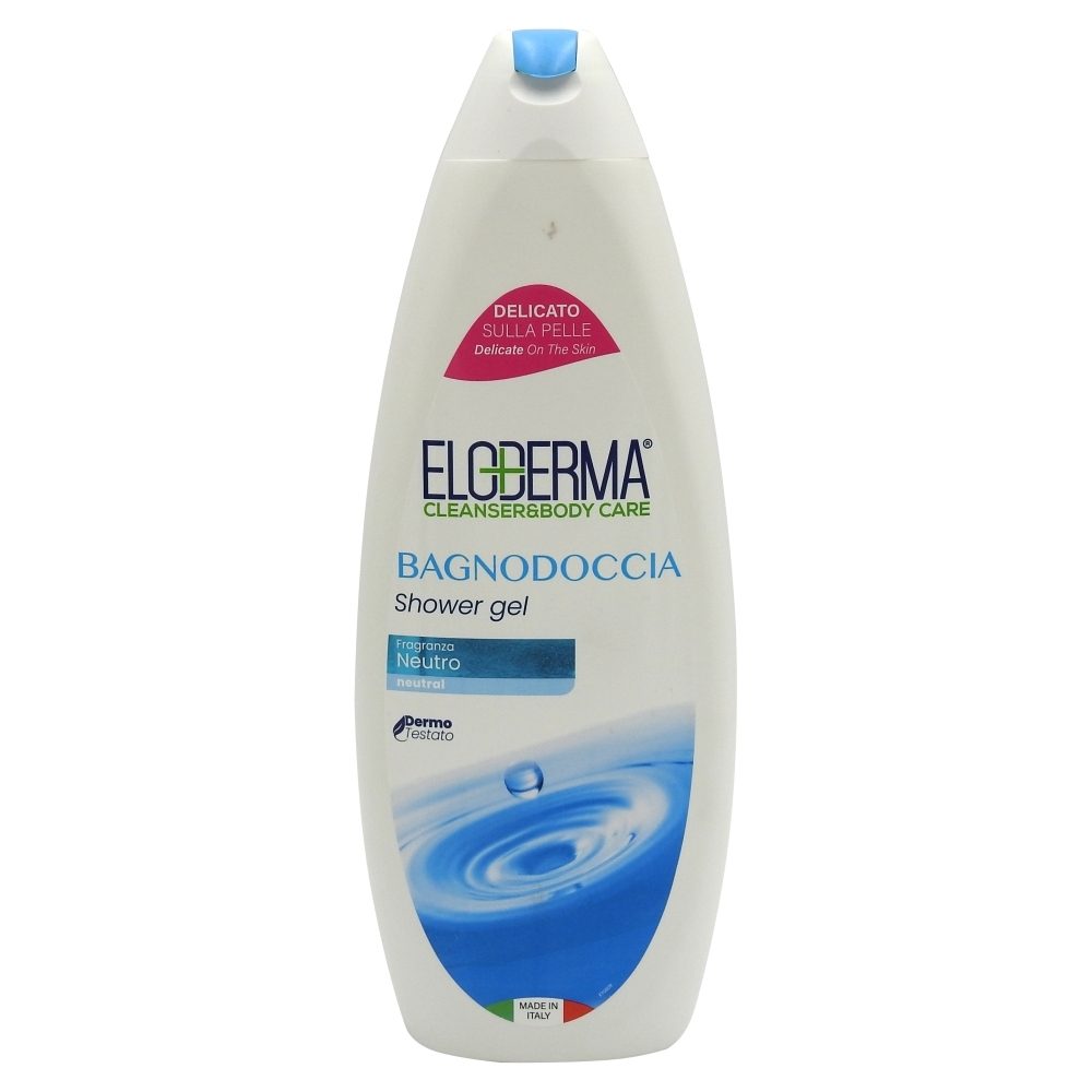 Eloderma Tusfürdő, 600 ml, Semleges