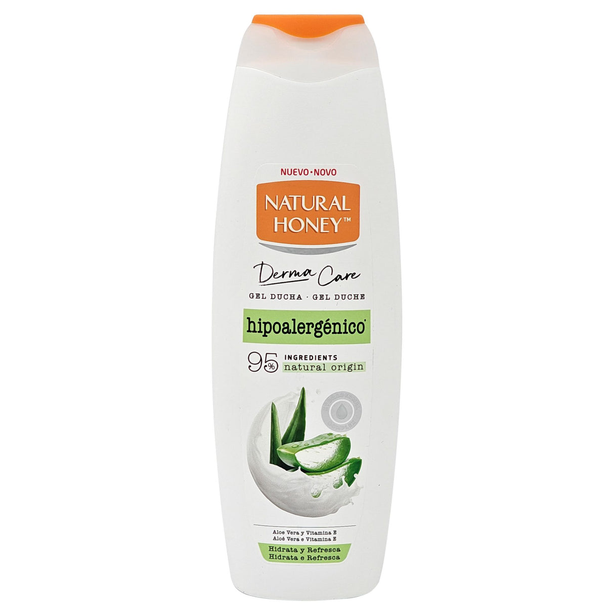 Tusfürdő, Natural Honey, 650 ml Hipoallergén