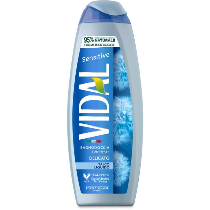 Vidal Tusfürdő, 500 ml, Folyékony talkum