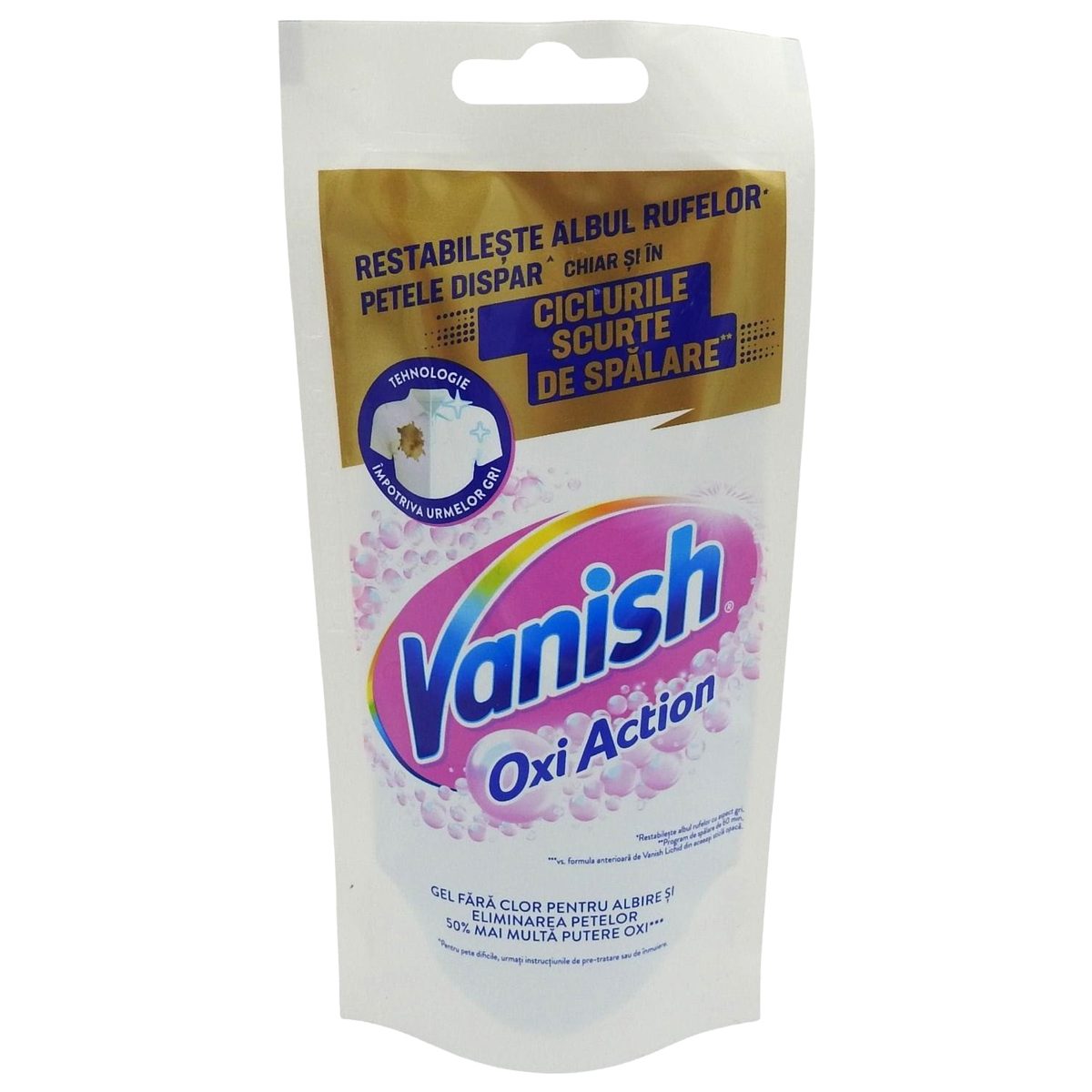 Gél, Vanish Pete, 100 ml Fehér