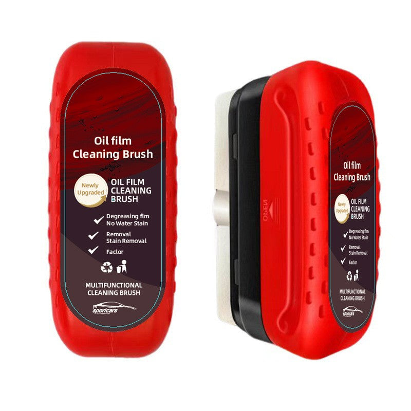 Perie Multifuncțională Auto Vivimall, pentru Îndepărtarea Urmelor de pe Parbriz și Oglinzi, Anti-Aburire, Roșu - vivimall.ro