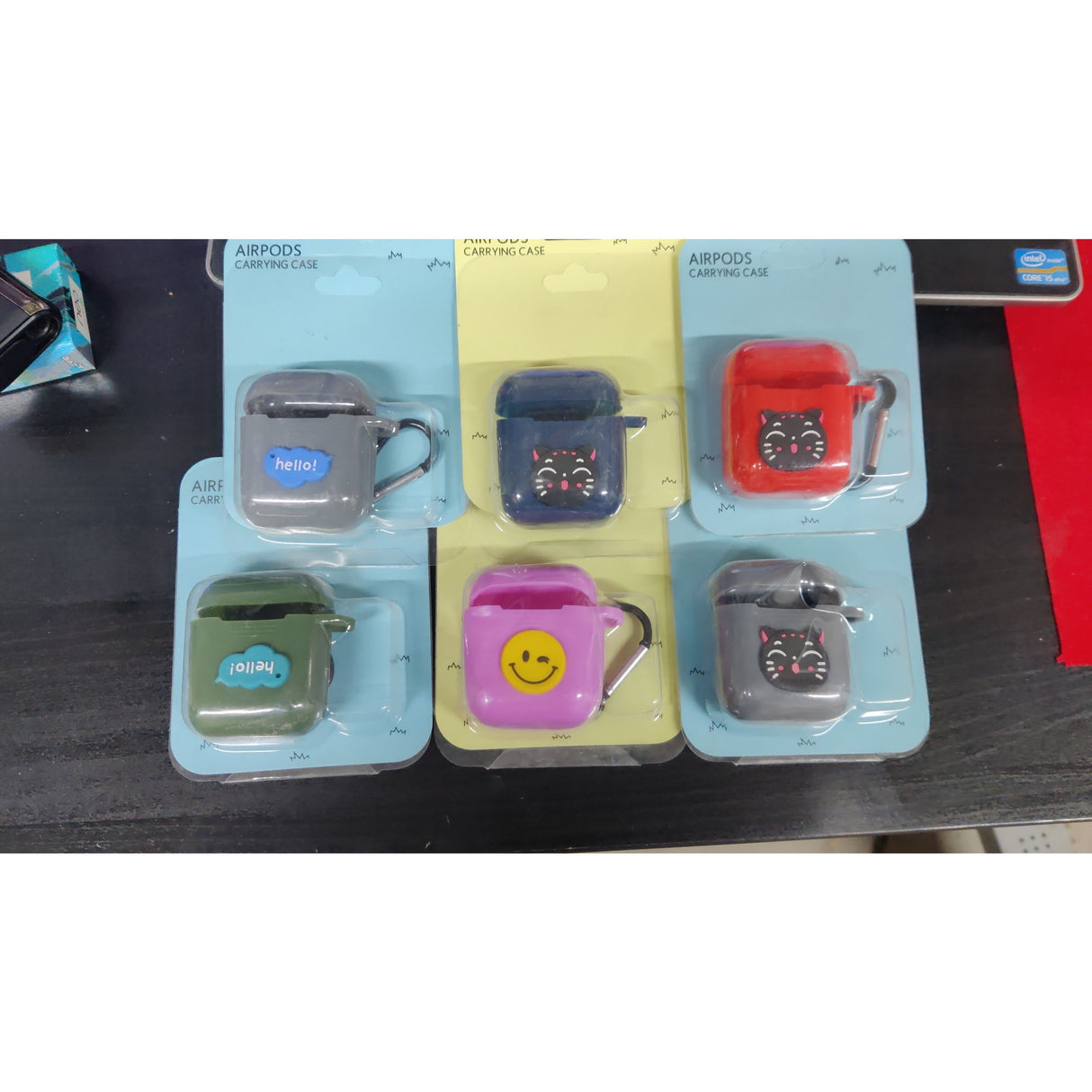 Husa AirPods cu inel, model mixt - vivimall.ro