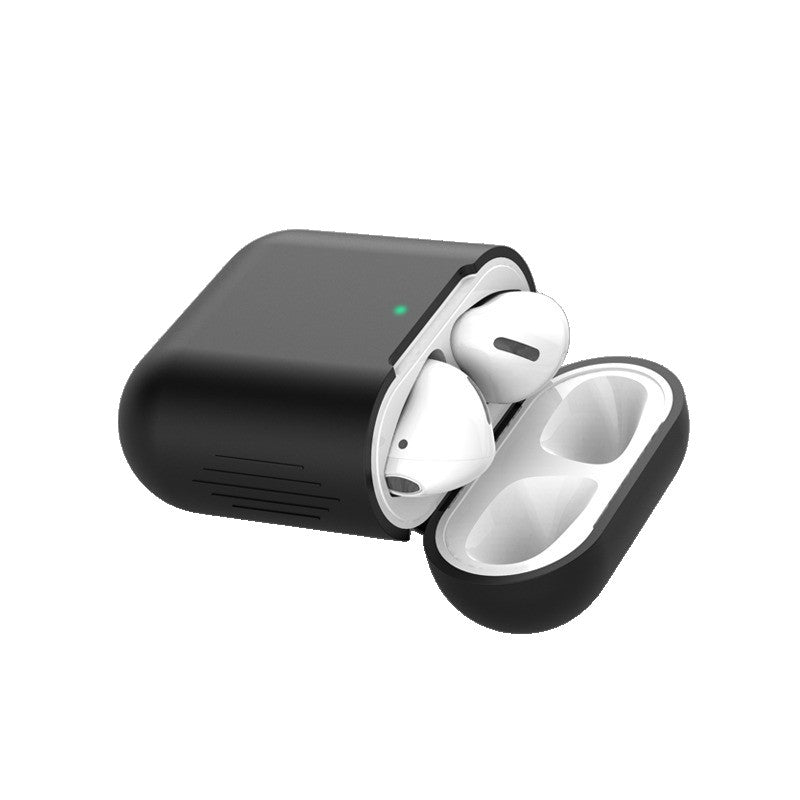 Husa AirPods cu Inel Prindere Negru - vivimall.ro