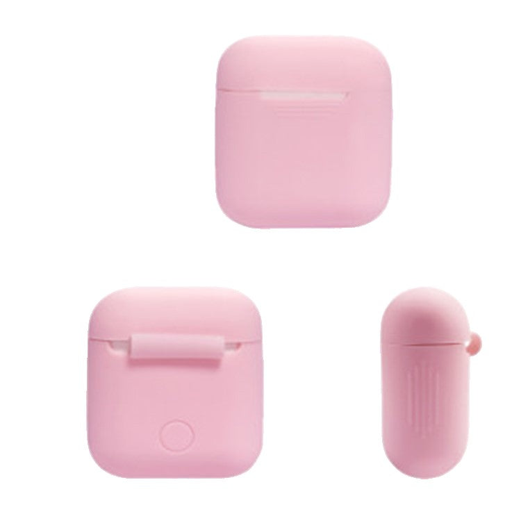 Husa AirPods cu Inel Prindere Roz - vivimall.ro