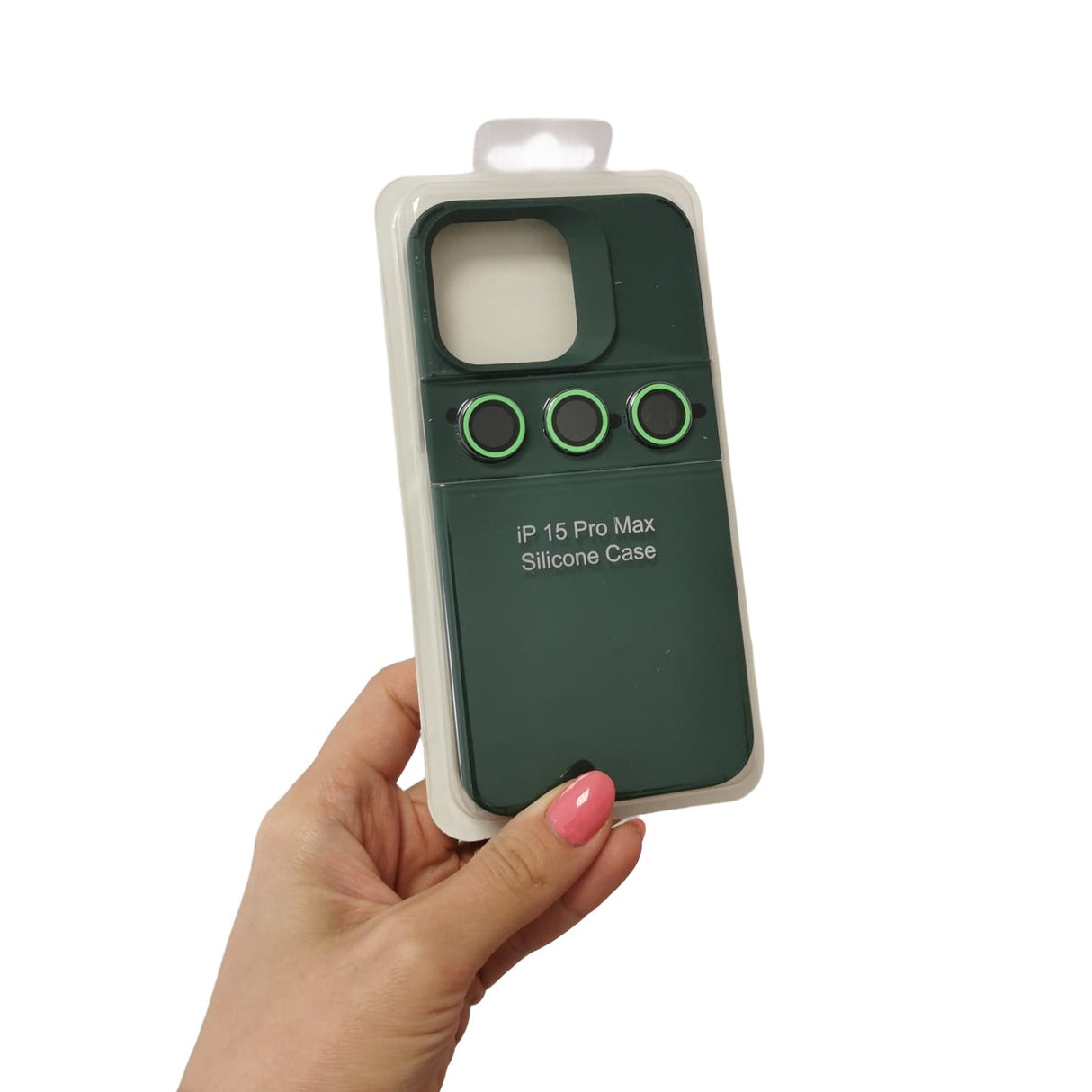 Husa Apple iPhone 13, Vivimall, din Silicon Lichid, Interior din Microfibra, Lentile Fosforescente de Protectie Camera, Anti Amprenta, Rezistenta la Socuri, Verde - vivimall.ro