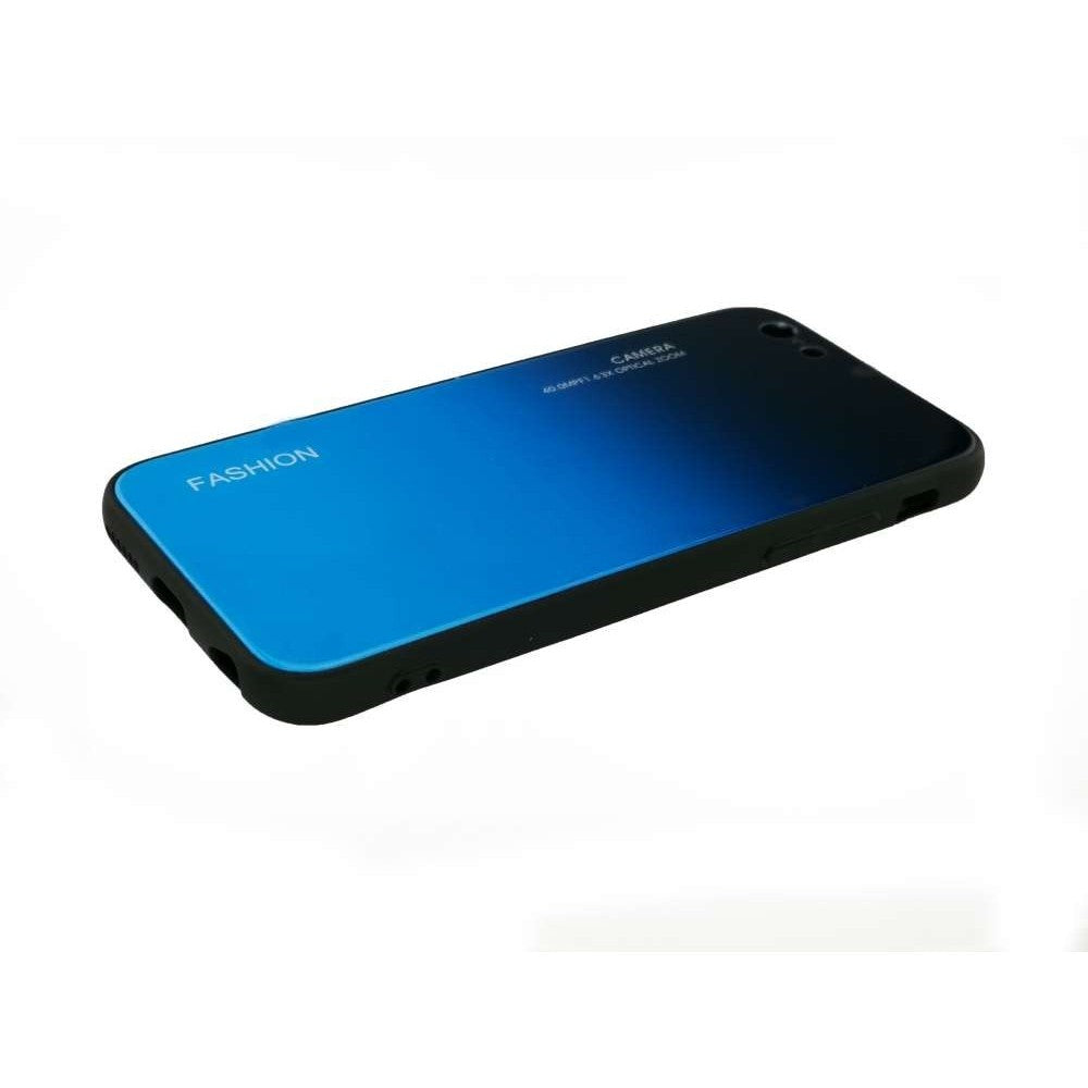 Husa Apple iPhone 6/6S Hybrid Back Degrade, Albastru - vivimall.ro