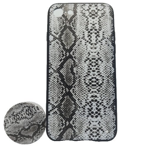 Husa Apple iPhone 6 Plus/6S Plus Multicolor Model Sarpe + Popsocket inclus - vivimall.ro