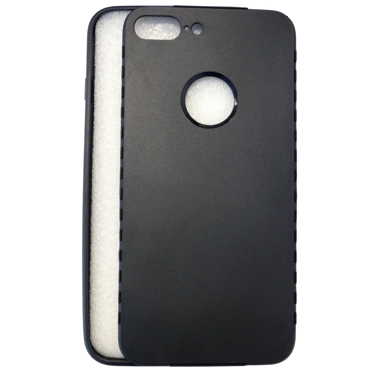 Husa Apple iPhone 7 Plus Full Silicone Negru - vivimall.ro