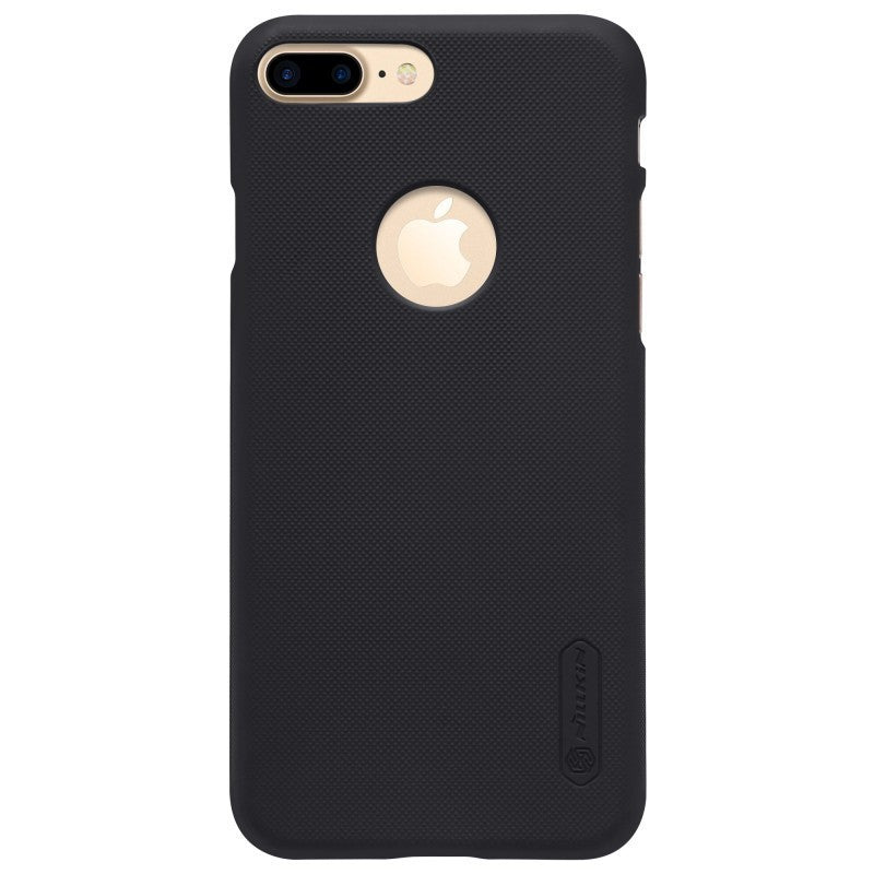 Husa Apple iPhone 7 Plus Nillkin Frosted Shield Negru + Folie de protectie - vivimall.ro