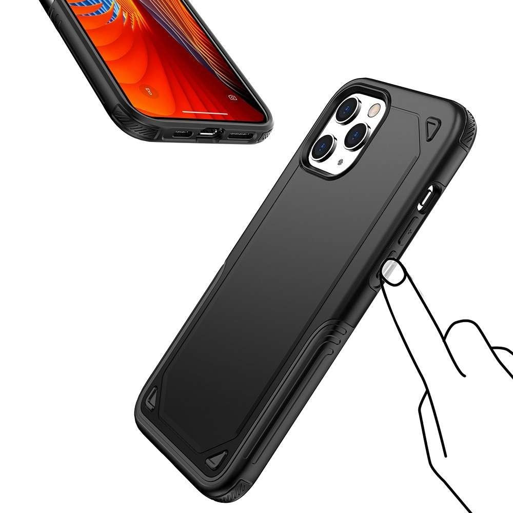 Husa Flippy Apple iPhone X/XS Defender Model 2, Negru - vivimall.ro