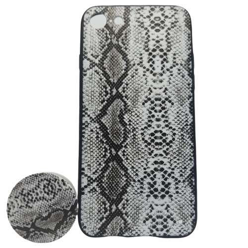 Husa Apple iPhone X/XS Multicolor Model Sarpe + Popsocket inclus - vivimall.ro