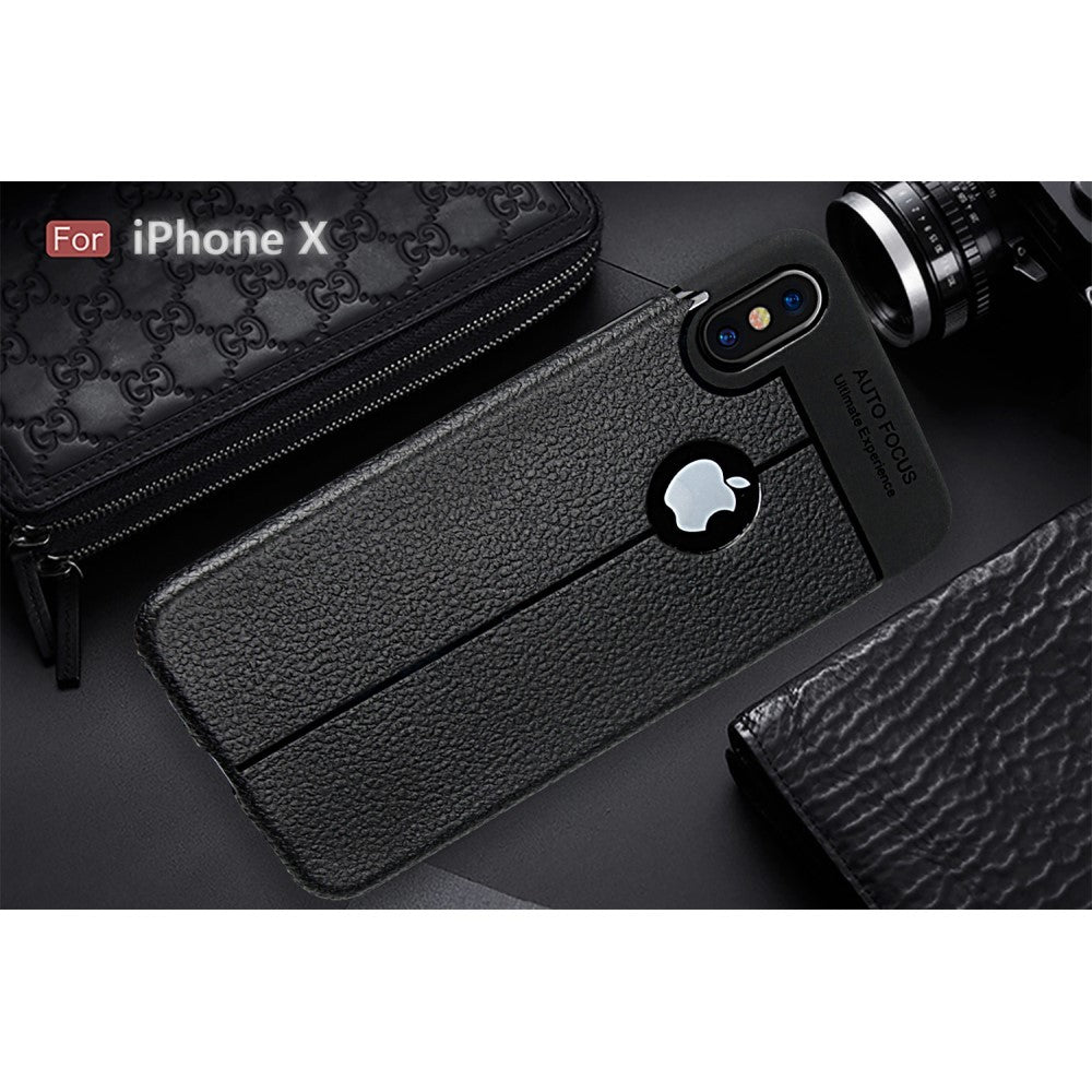 Husa Apple iPhone X Zore TPU moale Negru - vivimall.ro