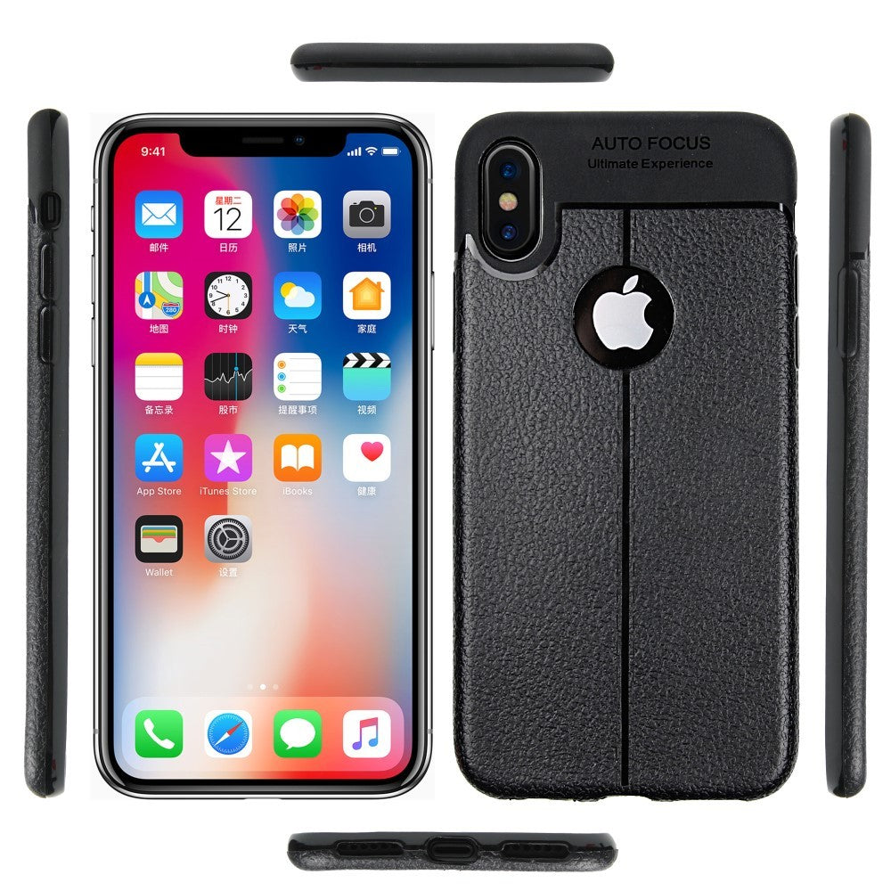 Husa Apple iPhone X Zore TPU moale Rosu - vivimall.ro