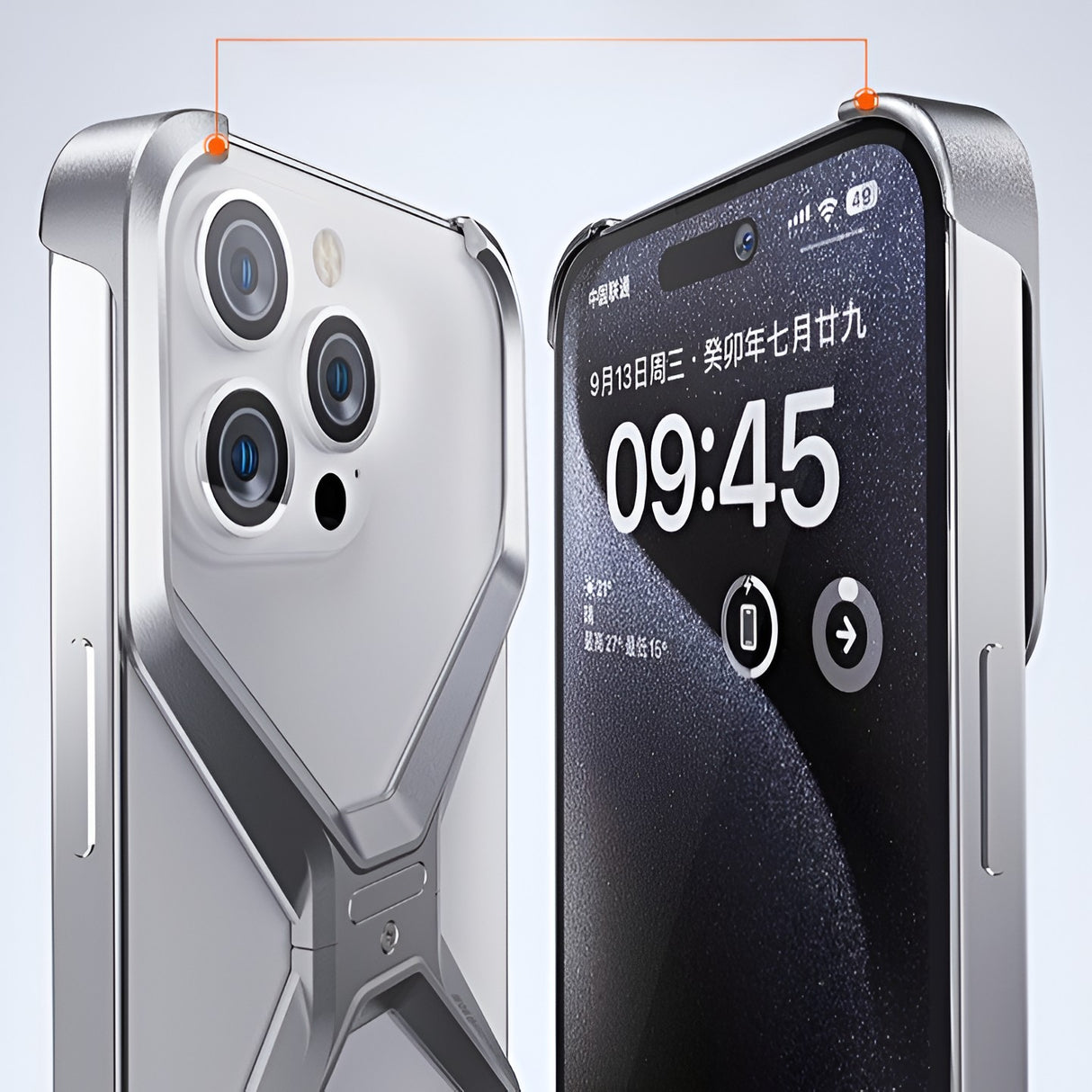 Sistem X-MOUNT husă Armor X iPhone 15 Pro, compatibil suporturi sport și bicicletă