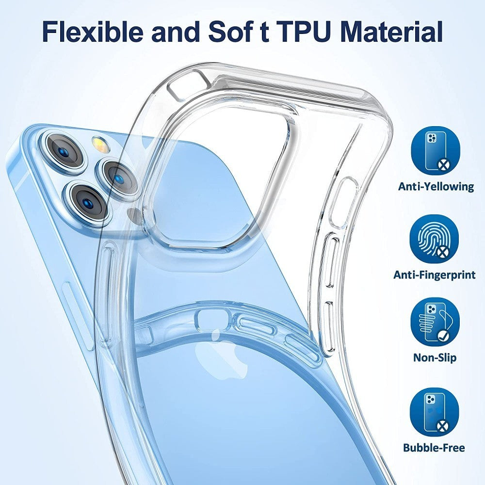 Husa de protectie compatibila cu Samsung Galaxy S21 5G TPU 1.0 mm Transparent - vivimall.ro