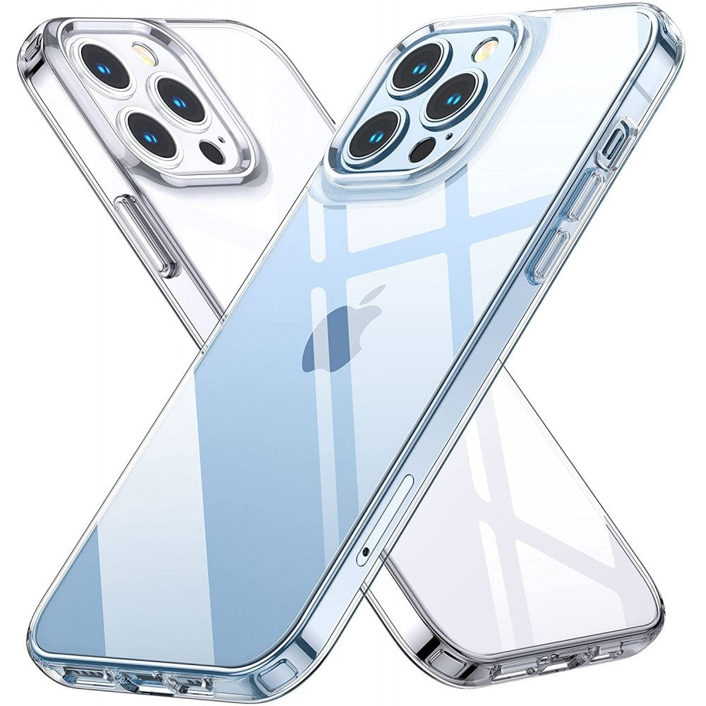 Husa de protectie Flippy compatibila cu Apple iPhone 13 Pro Max Tpu Transparent - vivimall.ro